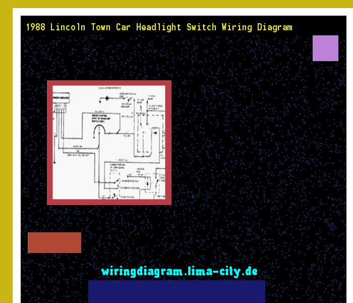 1988 Lincoln Town Car Headlight Switch Wiring Diagram