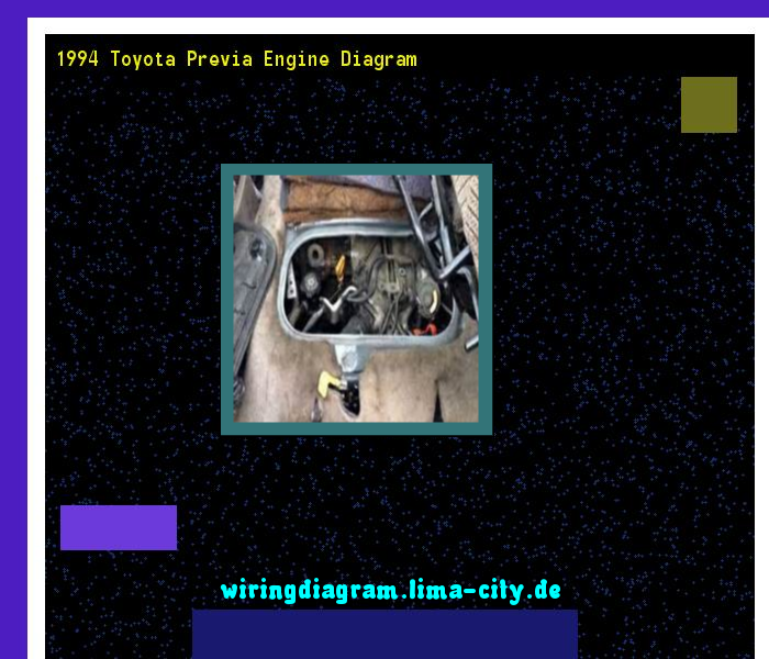 1994 Toyota Previa Engine Diagram