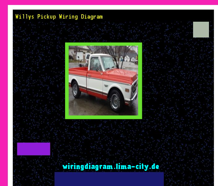 Willys Pickup Wiring Diagram